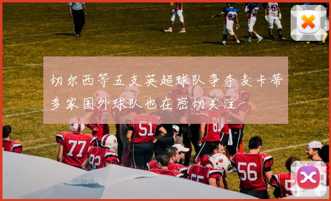 切尔西等五支英超球队争夺麦卡蒂多家国外球队也在密切关注