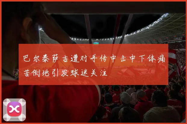 巴尔泰萨吉遭对手传中击中下体痛苦倒地引发球迷关注